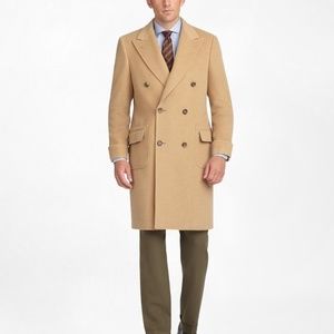 Brooks Brothers Polo Ralph Lauren Collection Golden Fleece Camel-Hair Coat